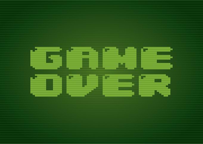 Game Over Type Font