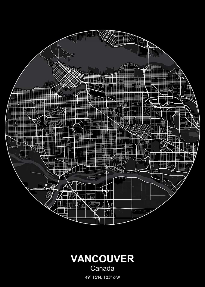 vancouver circle map
