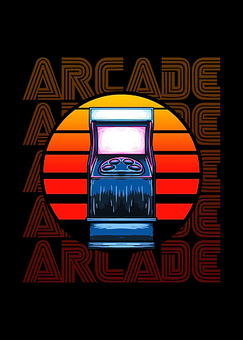 Sunset Arcade Game Machine
