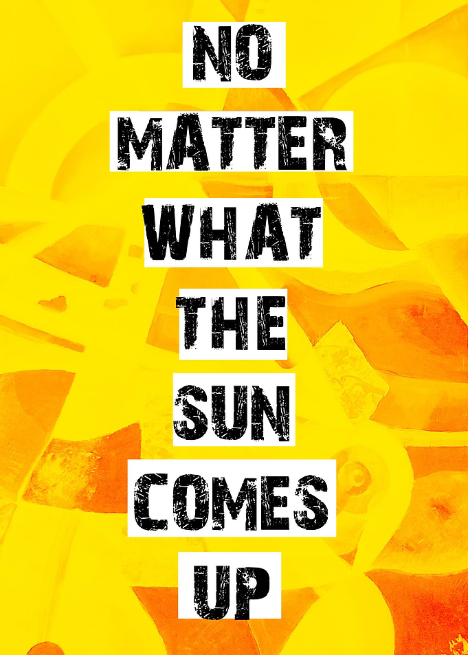Sun comes up