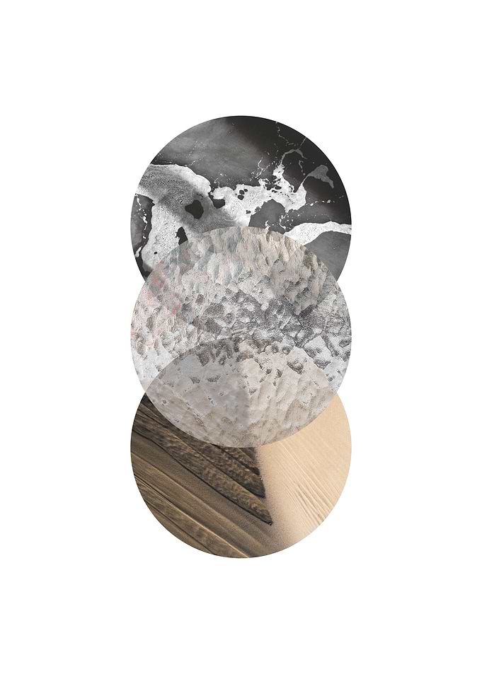 Sand Glass with Shadow