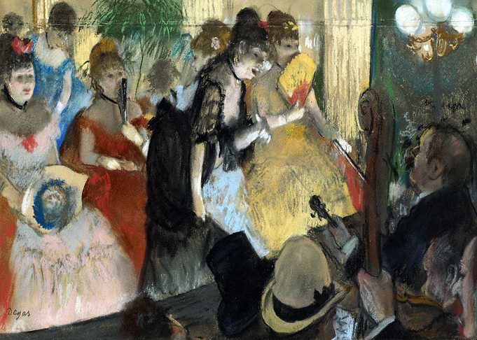 Edgar Degas Cafe Concert