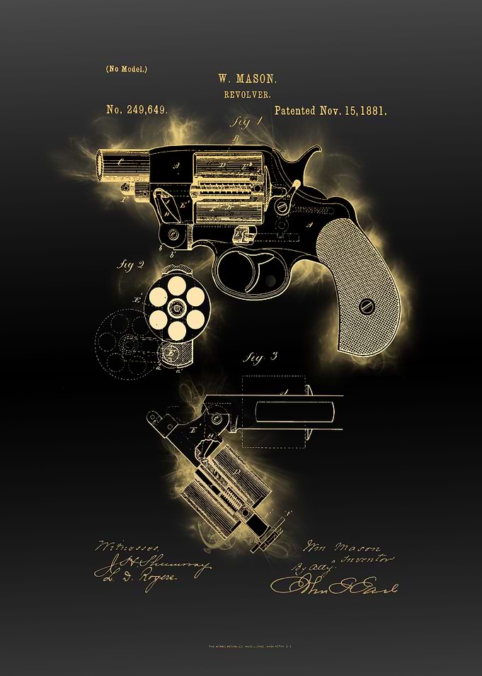 revolver patent black 3
