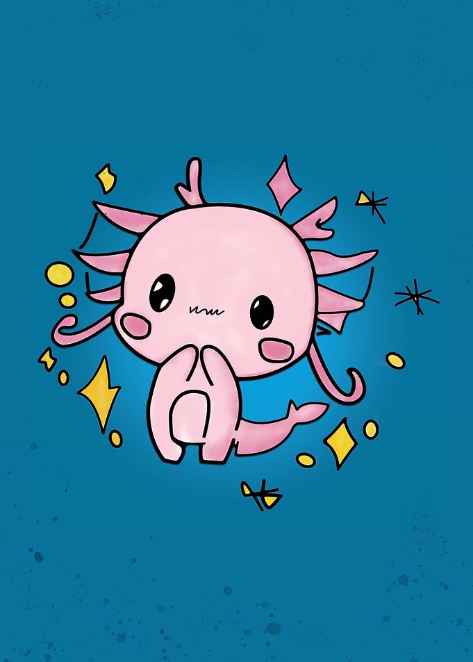 Kawaii Axolotl