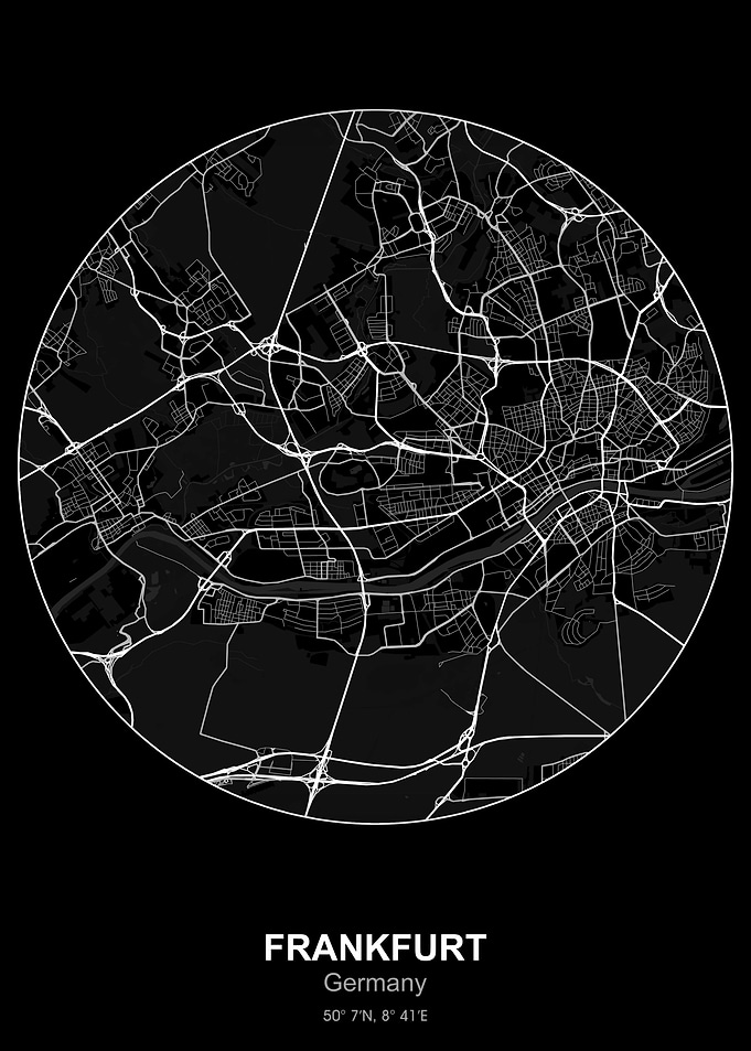 frankfurt circle map