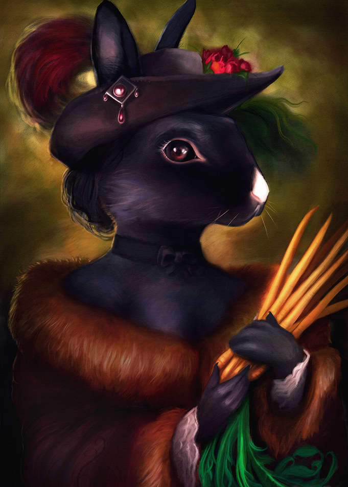 Lady rabbit