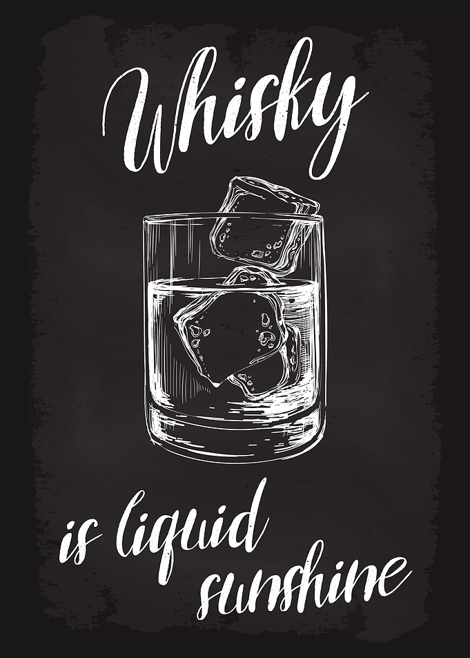 Whisky is liquid sunshine