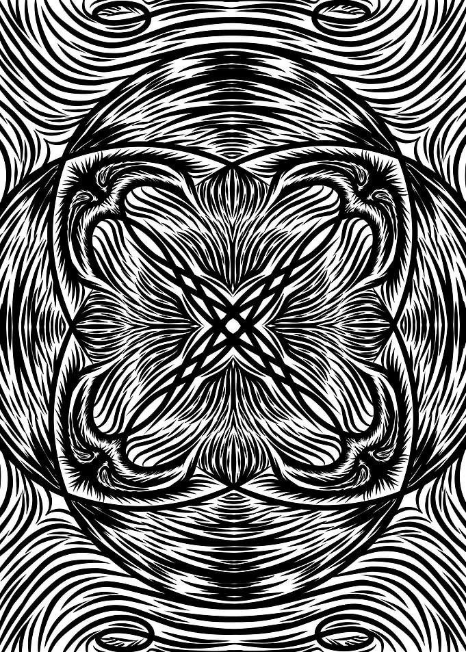 circle ornament art