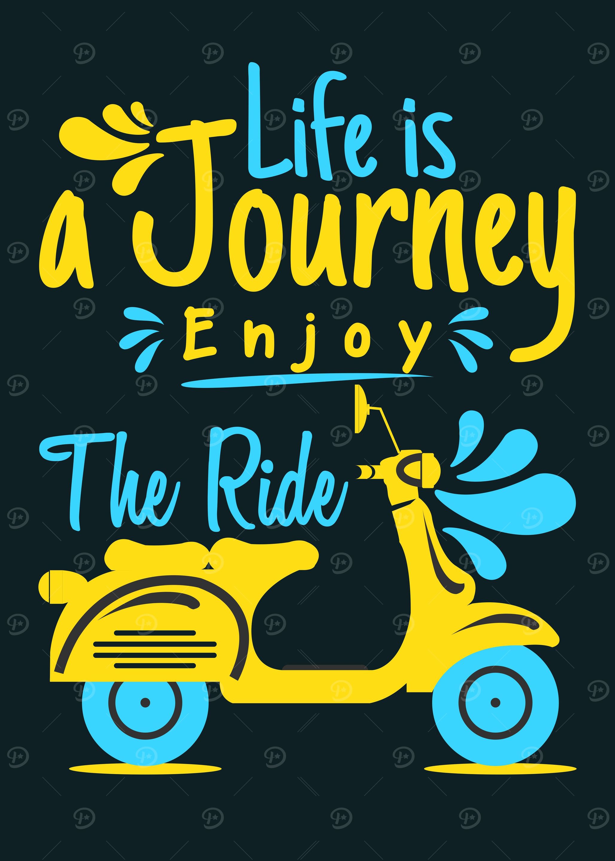 Life is a Journey Saying