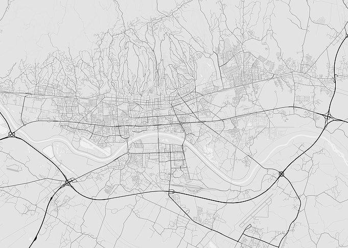 Zagreb Croatia Map