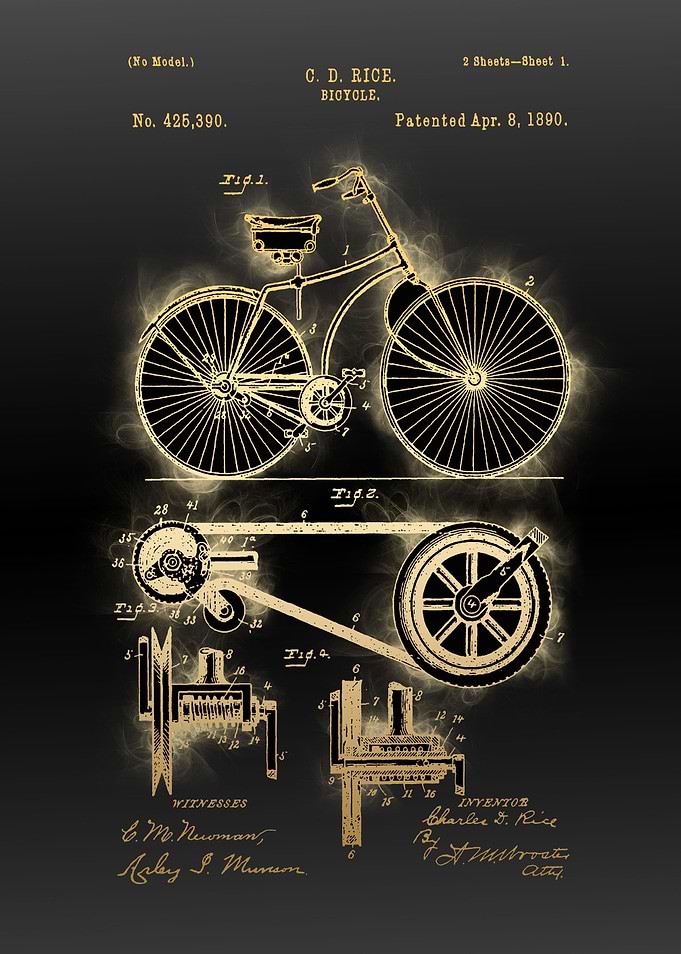 bicycle patent 6