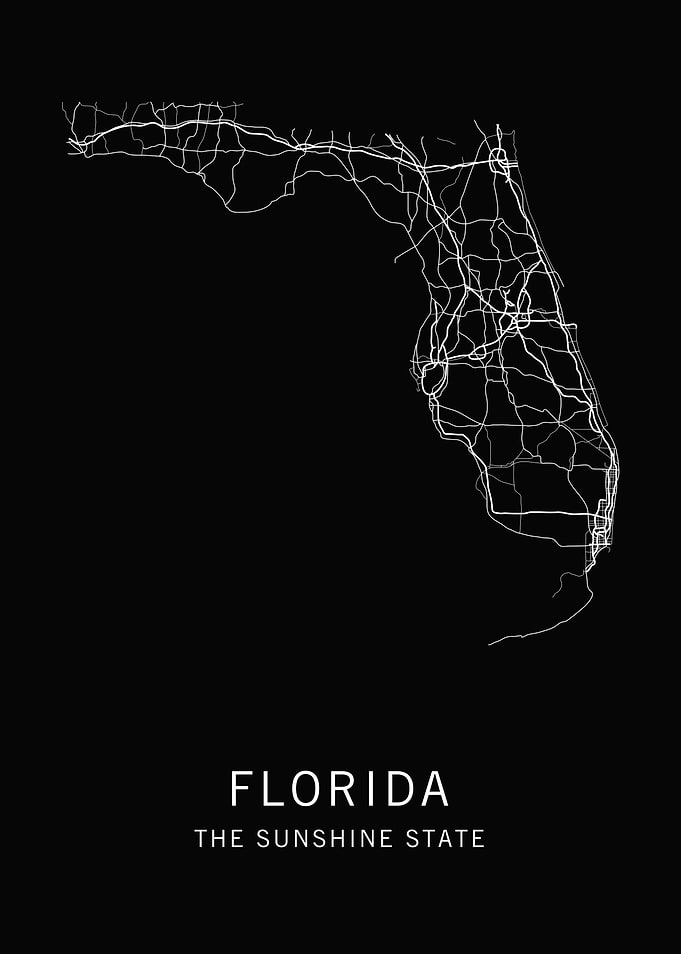 Florida State Road Map