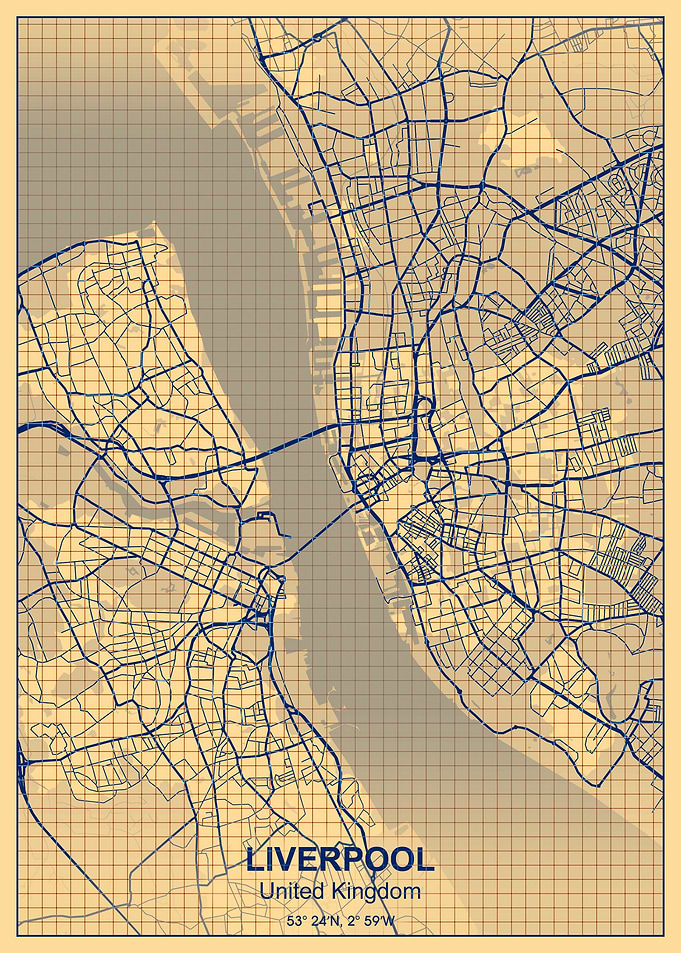 liverpool paper grid map