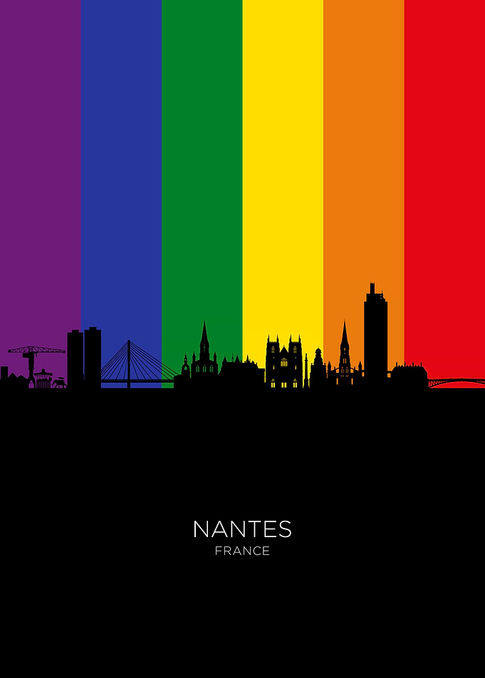 Nantes Skyline France