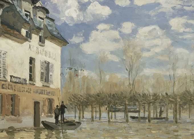 Alfred Sisley Port