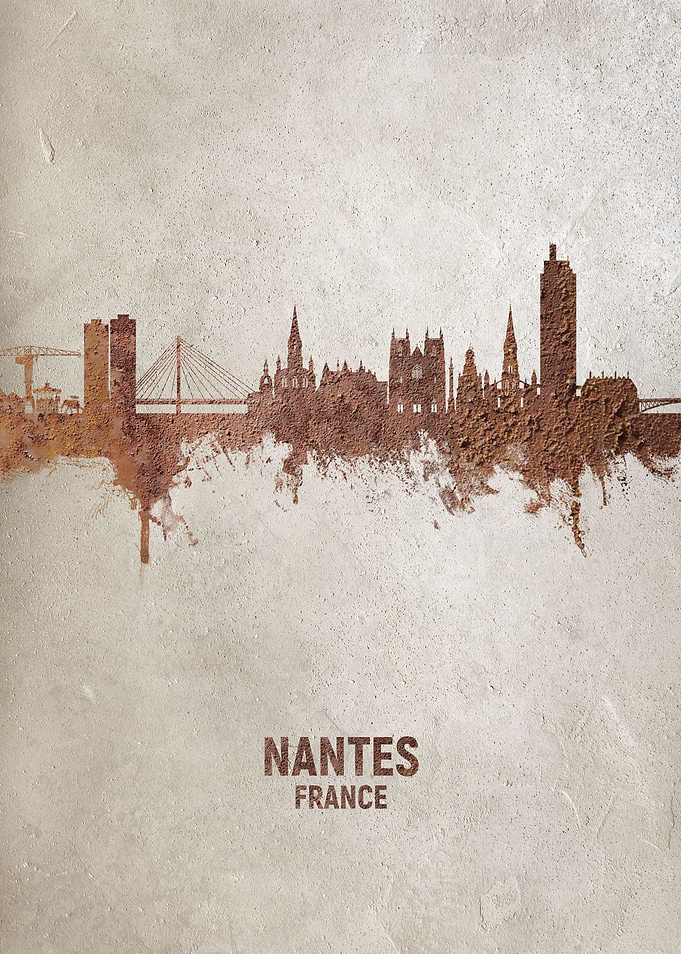 Nantes Skyline France