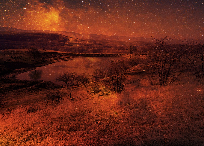 Lake landscape