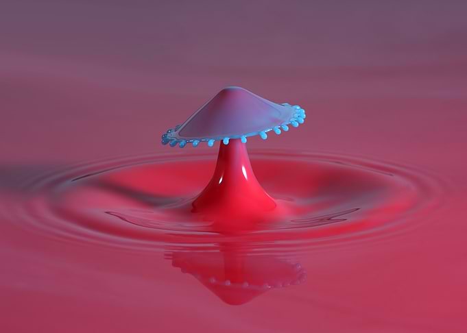 Blue Milk Explosion