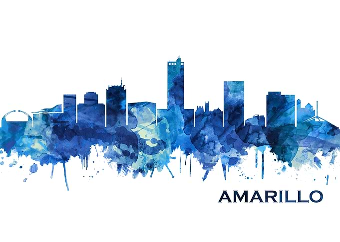 Amarillo Texas Skyline