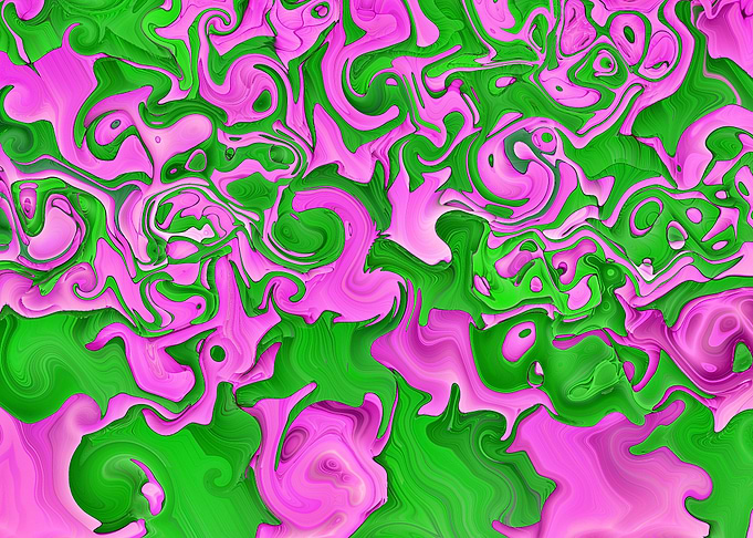 Islands in a Pink Ocean