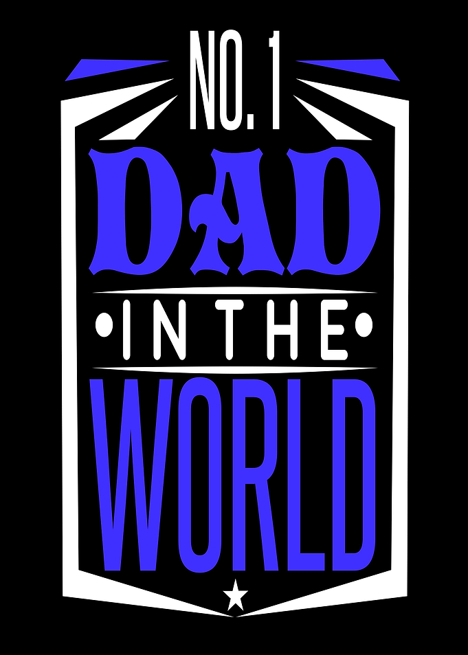 No 1 Dad In The World