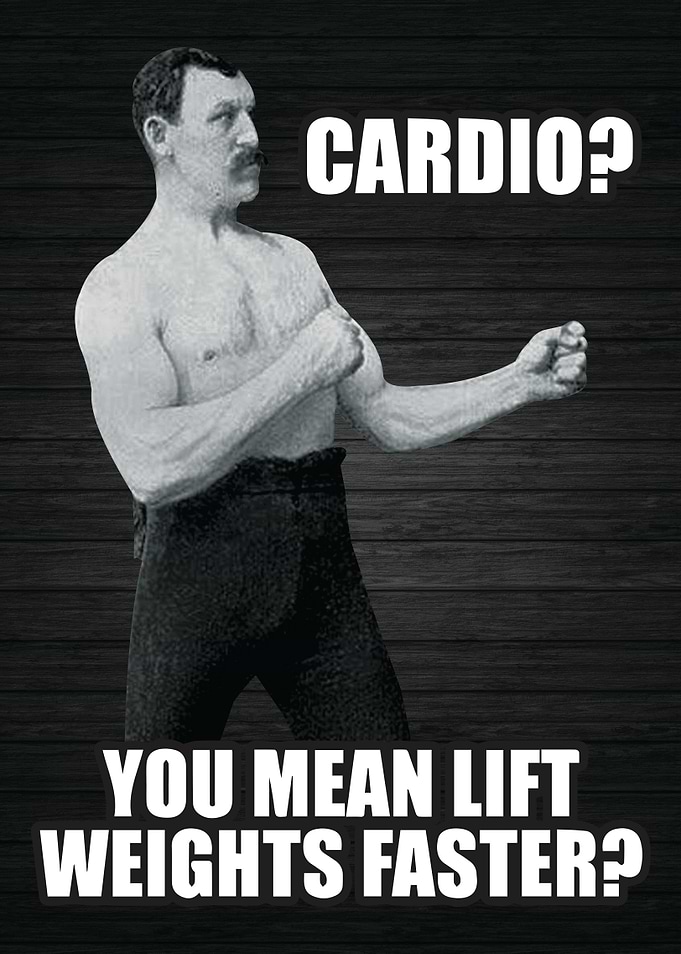 Cardio Lift Weights Faster