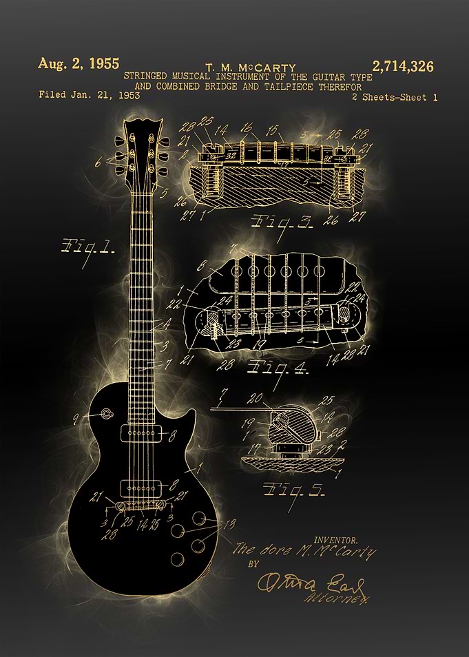 electric guitar patent 6