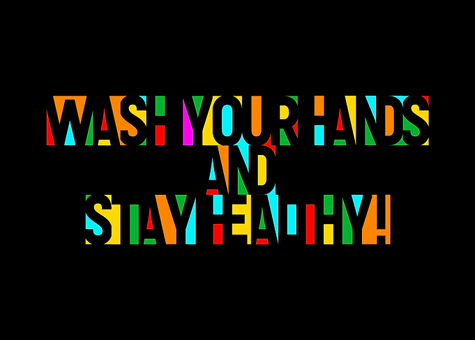 Wash your Hands Multicolor