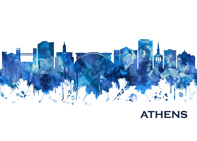 Athens Georgia Skyline