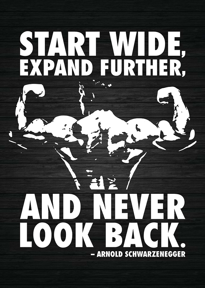 Start Wide