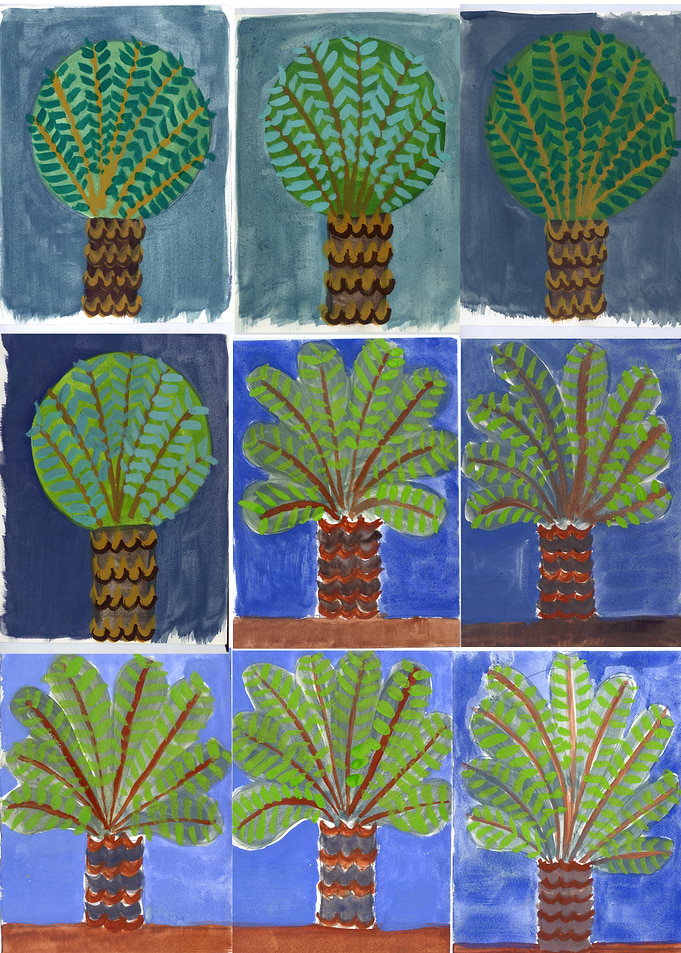 Palm trees