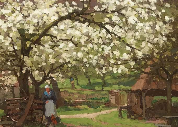 Alfred Sisley Fruit tree