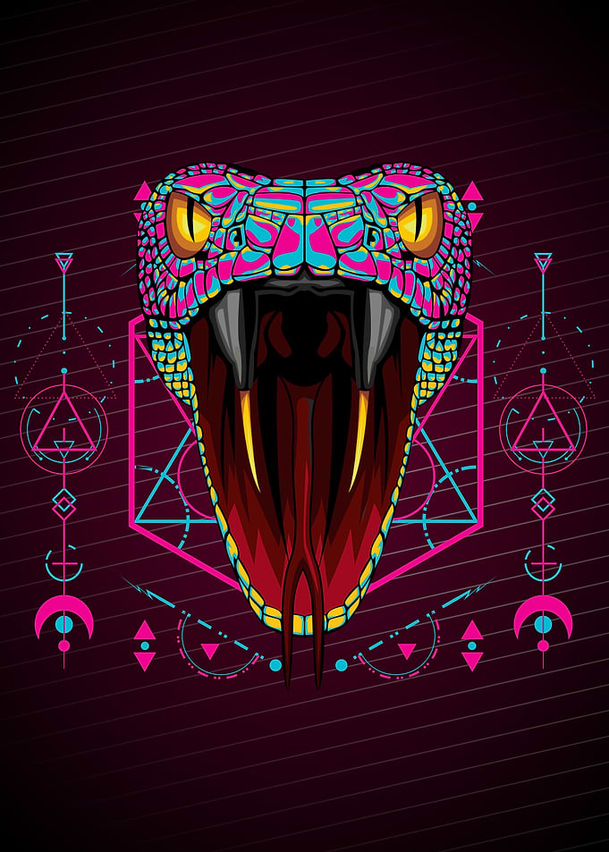 POP ART SNAKE