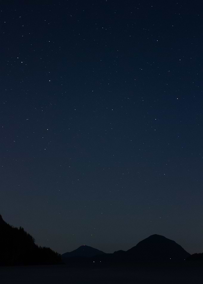 Stars at Porteau Cove