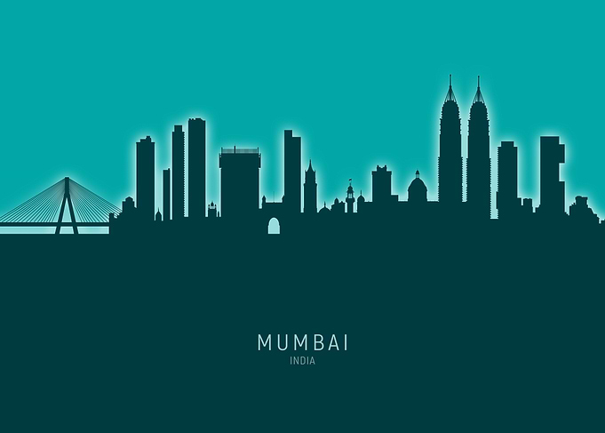 Mumbai Skyline India