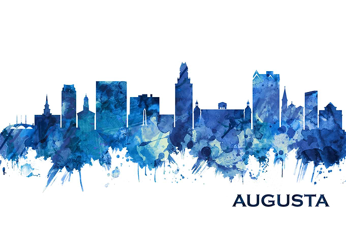 Augusta Georgia Skyline