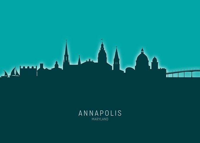 Annapolis Skyline Maryland