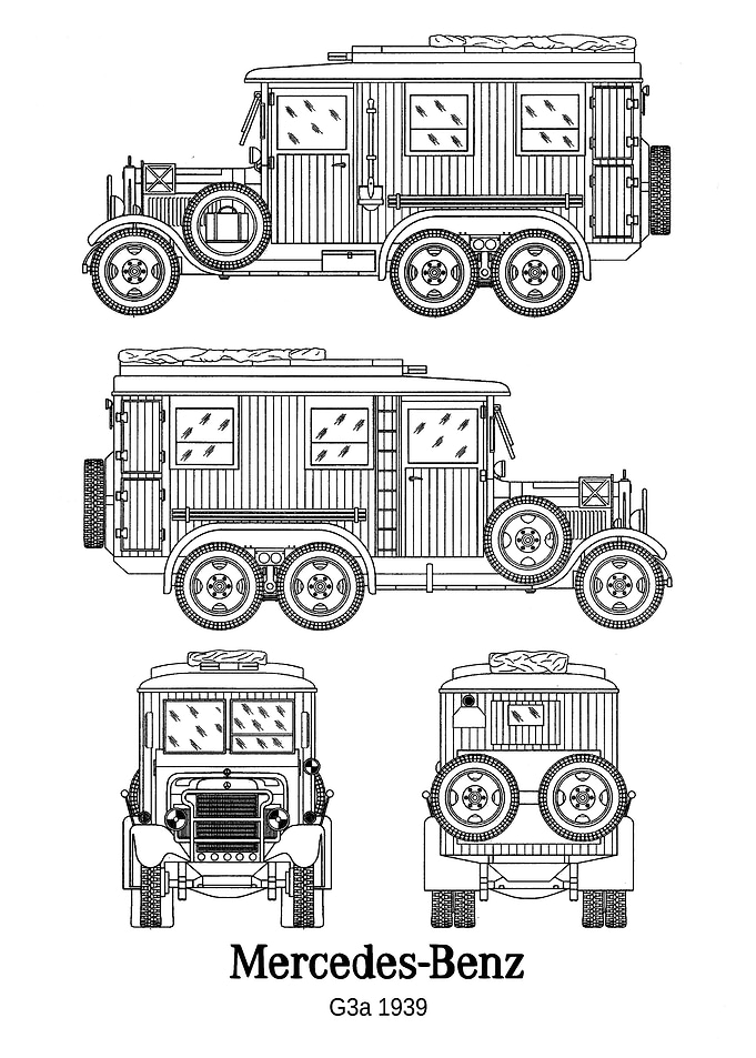 BNW MercedesBenz G3a 1939