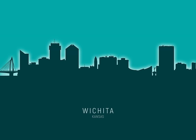Wichita Skyline Kansas