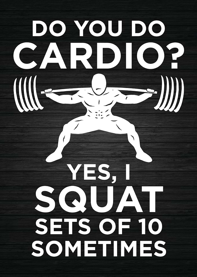 Cardio Squat Sets Of 10