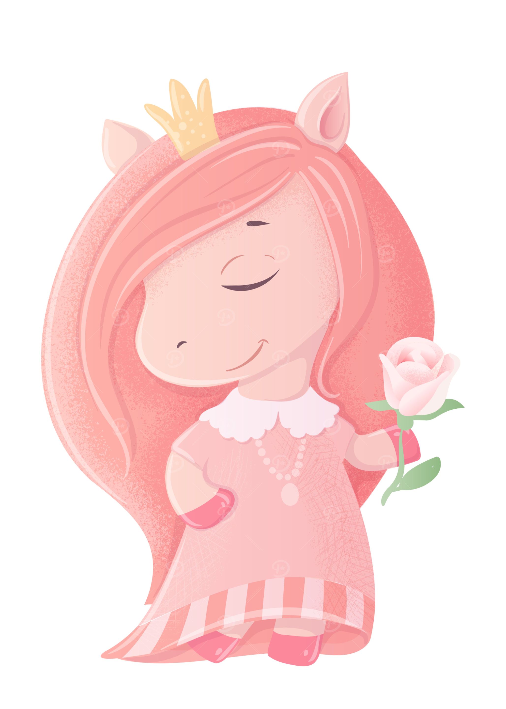 Lovely Pink Pony Queen