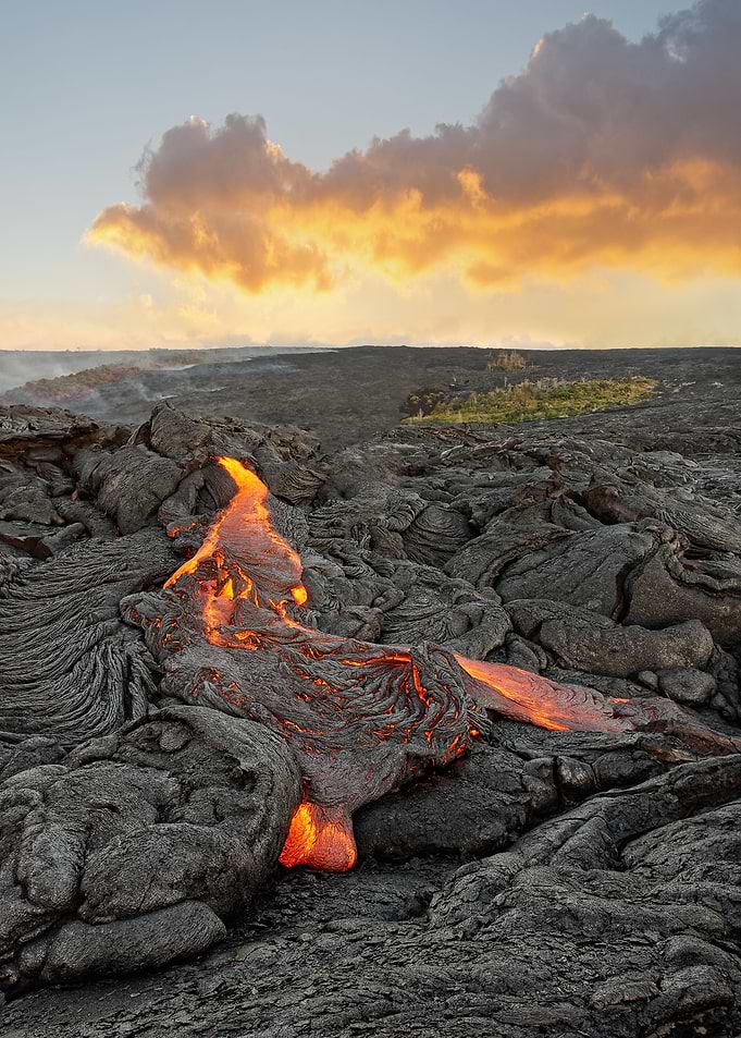 Volcanic area