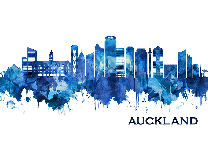 Auckland Skyline