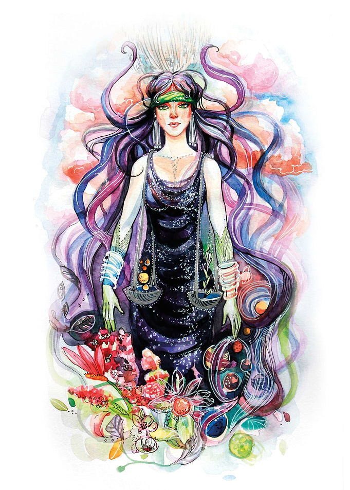 Libra zodiac sign
