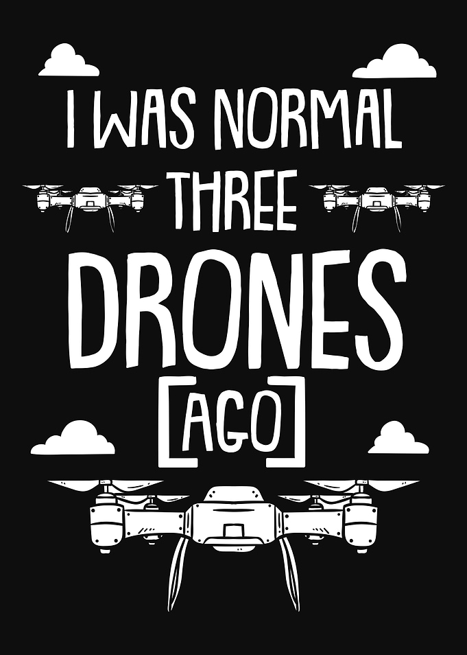 Funny Drone Pilot Design