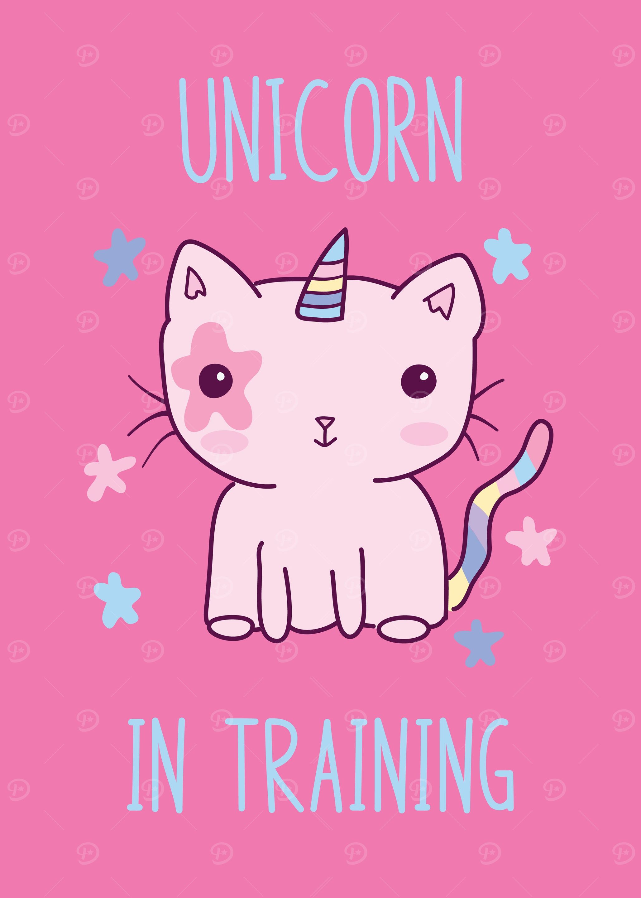 Unicorn In Training Pink