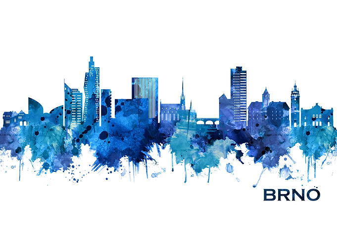 Brno Skyline