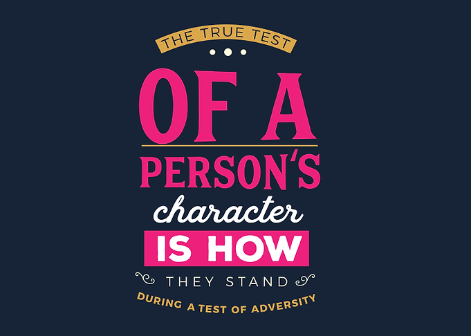a test of adversity