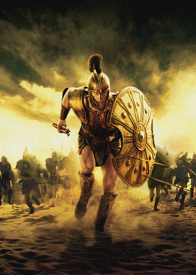Troy Movie Poster Art