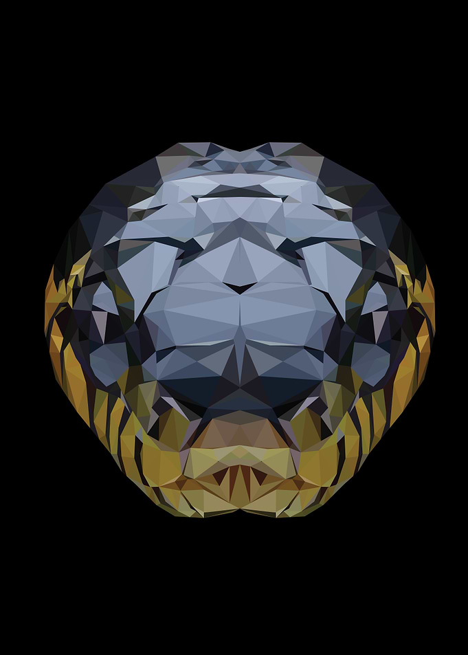 snake lowpoly